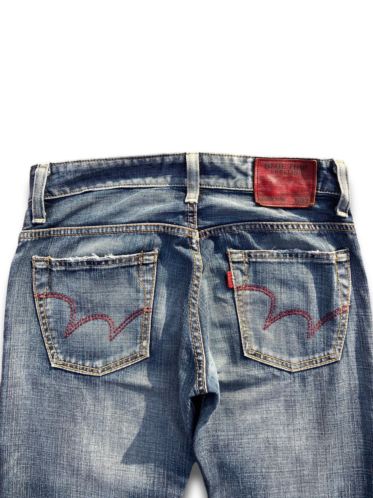 Edwin Vintage 90s Edwin Summer Blue Trip Size US 30 / EU 46 - 12 Thumbnail
