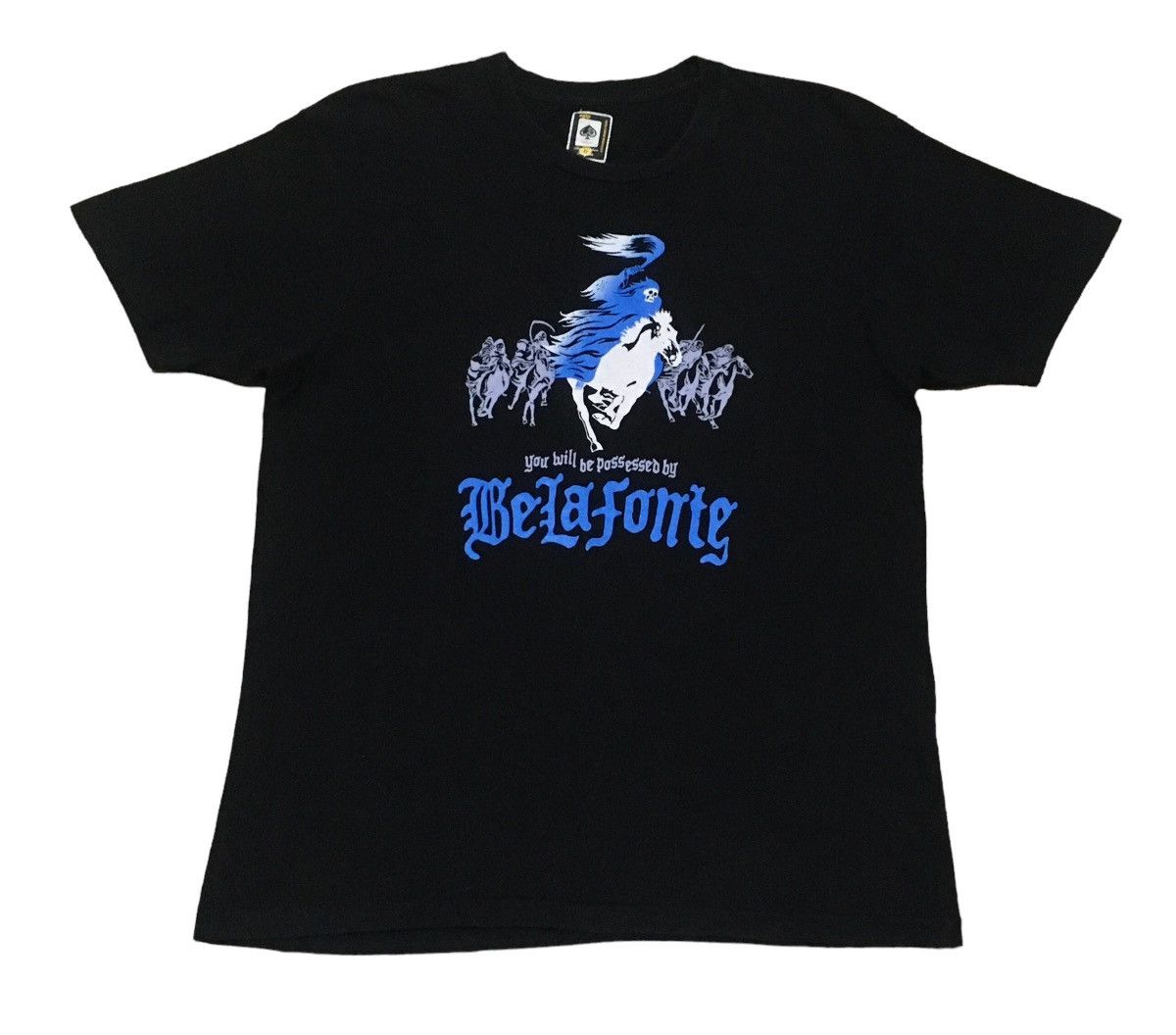 image of Tenderloin x Vintage Design Vintage Tenderlion T-Shirt 2000S in Black (Size Medium)