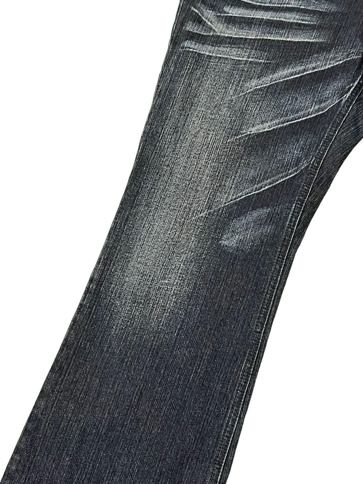 Japanese Brand Flare Jeans A.S.M Clawmark Stretch Boot Cut 5🟦8 Size US 29 - 6 Thumbnail