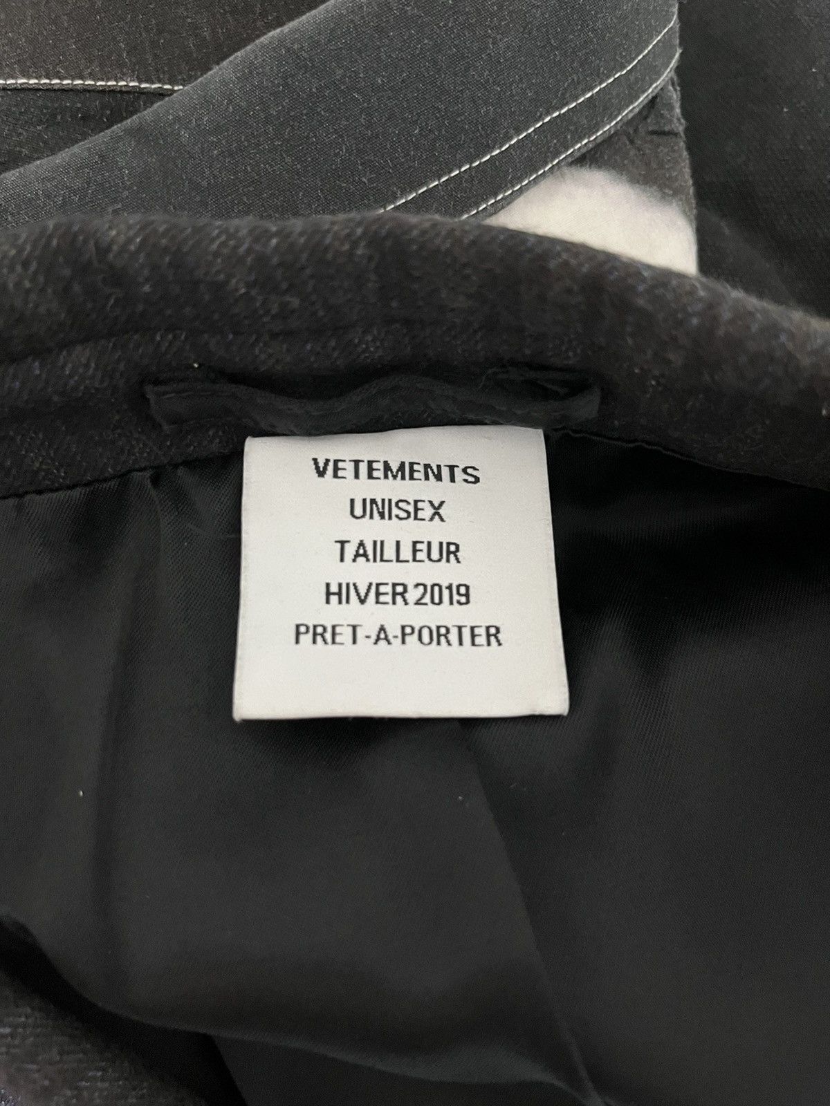 Vetements VETEMENTS Inside Out Jacket Blazer Size 38S - 6 Thumbnail