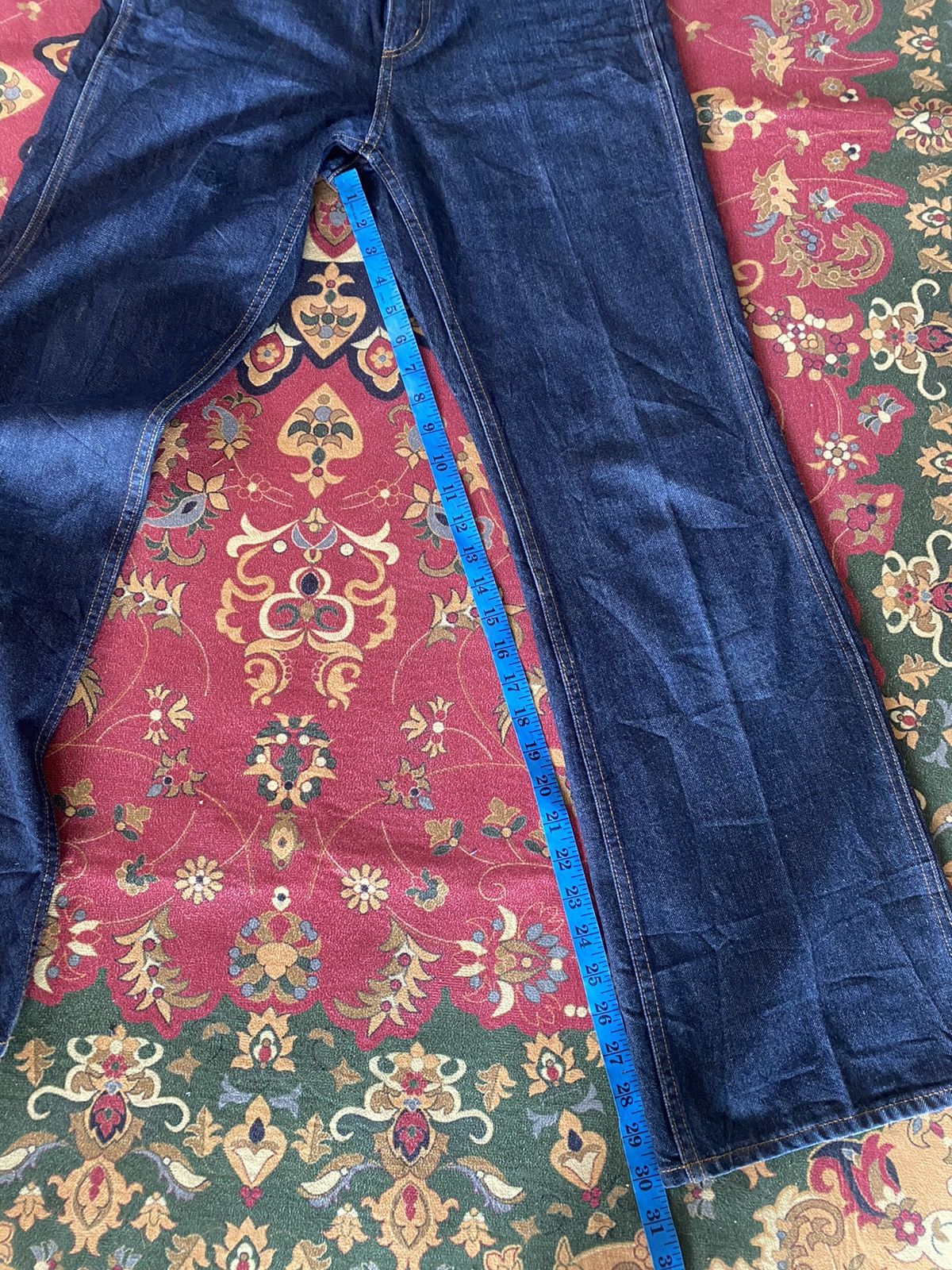 JNCO × Uniqlo × Vintage 🔥VERY COOL🔥Uniqlo Bootcut Denim Pant 30 Size US 30 / EU 46 - 12 Thumbnail