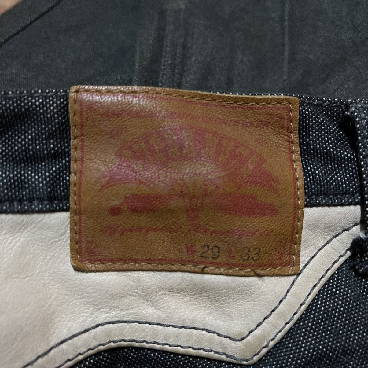 If Six Was Nine Super Nuts leather pocket jeans denim rare Size US 28 / EU 44 - 8 Thumbnail