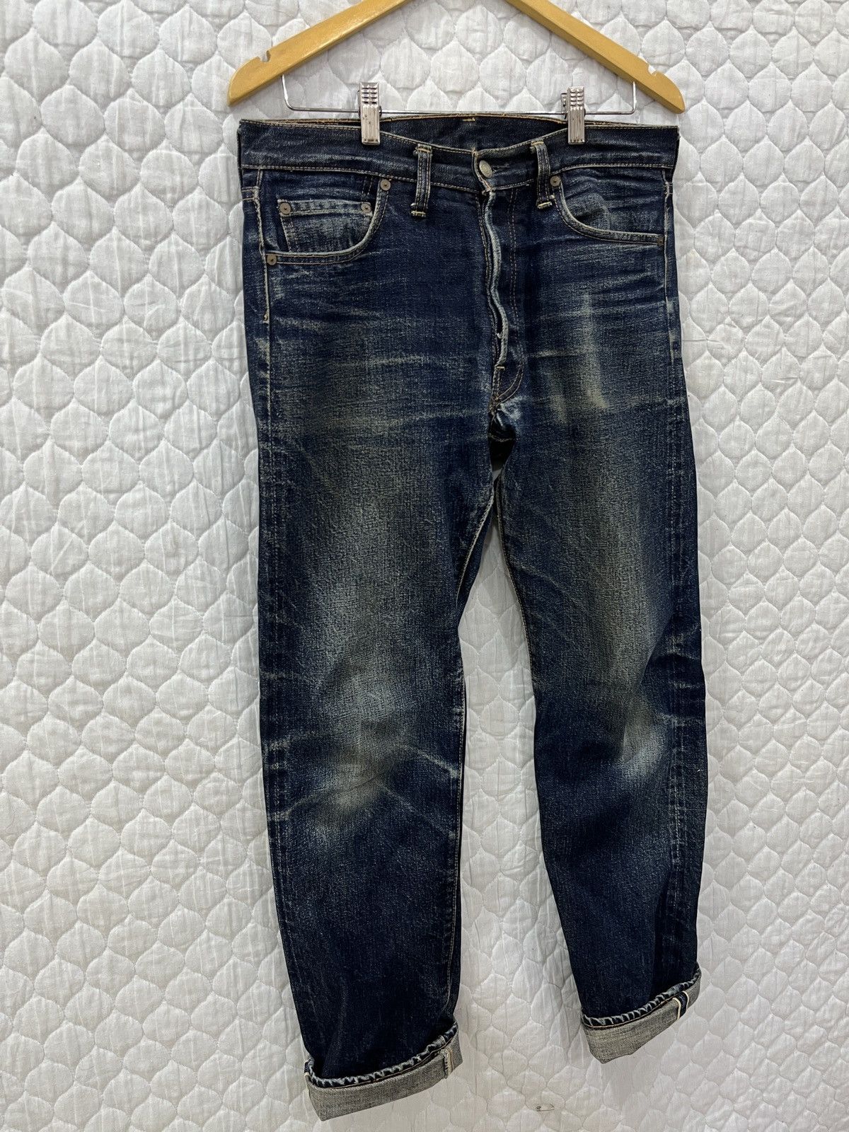 Denime (Qqqq). 🔥🔥🔥ARCHIVE RARE DENIME JAPAN FADED JEANS Size US 33 - 5 Thumbnail