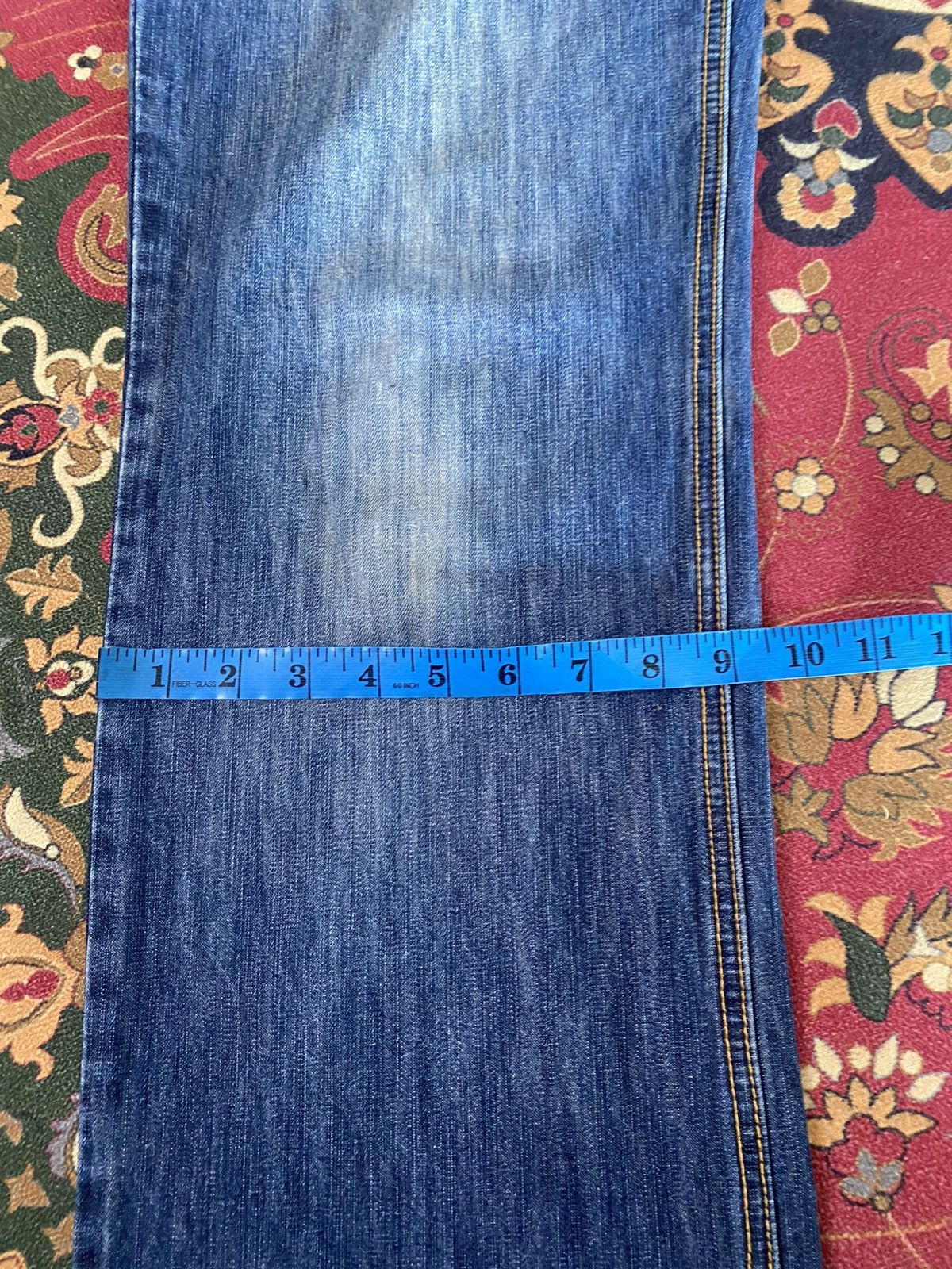 Japanese Brand Vintage GEGRGE Distressed Denim Pant Size US 32 / EU 48 - 23 Thumbnail