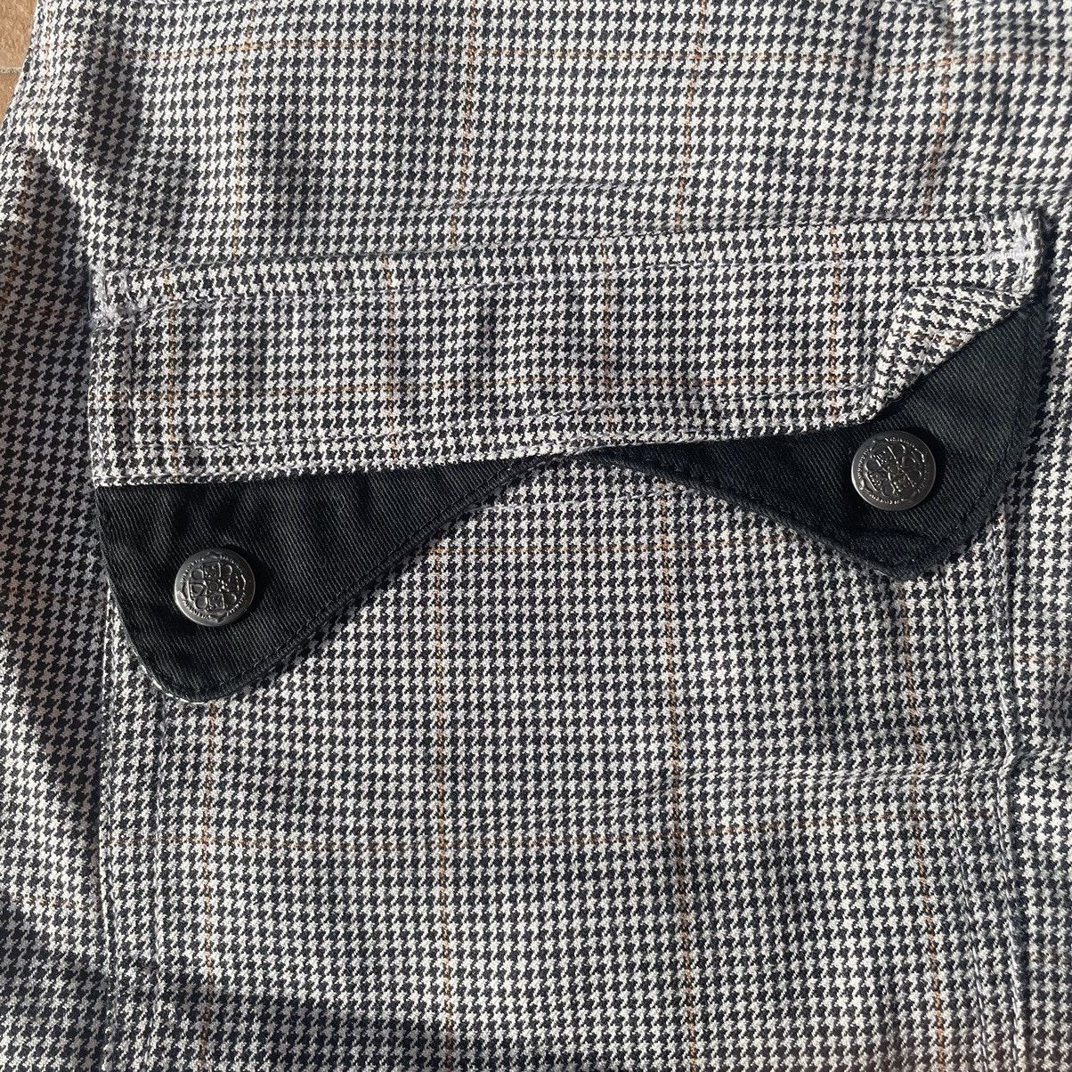 If Six Was Nine × Japanese Brand × Le Grande Bleu (L.G.B.) 🇯🇵 ROOT THREE SPIRAL CUT CHECKERED PANTS Size US 32 / EU 48 - 7 Thumbnail