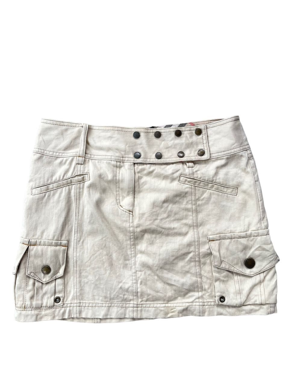Burberry Blue Label Cargo Mini Skirt