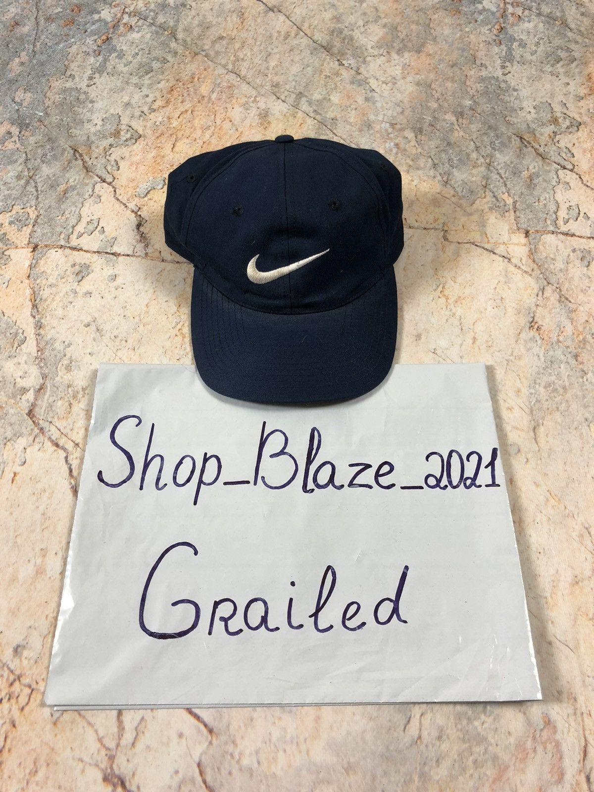 Nike × Vintage Nike vintage rare big logo hat cap Size ONE SIZE - 3 Thumbnail