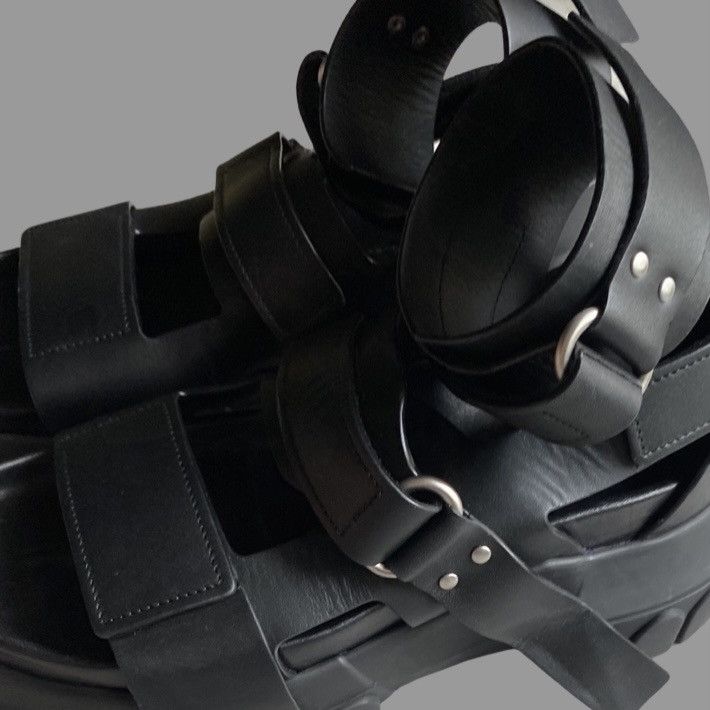 Rick Owens SS20 “Tecuatl” Gladiator Tractor Sandal Size US 7 / IT 37 - 5 Thumbnail