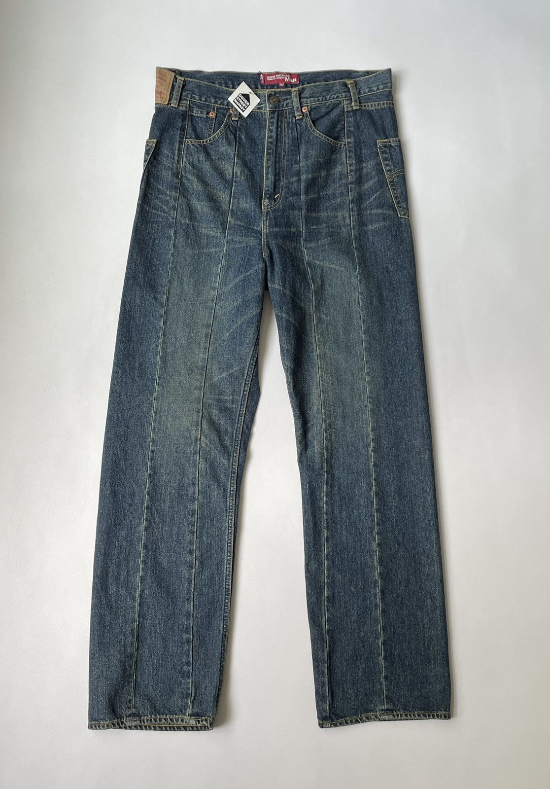 A/W 06 Reworked Washed Denim Jeans