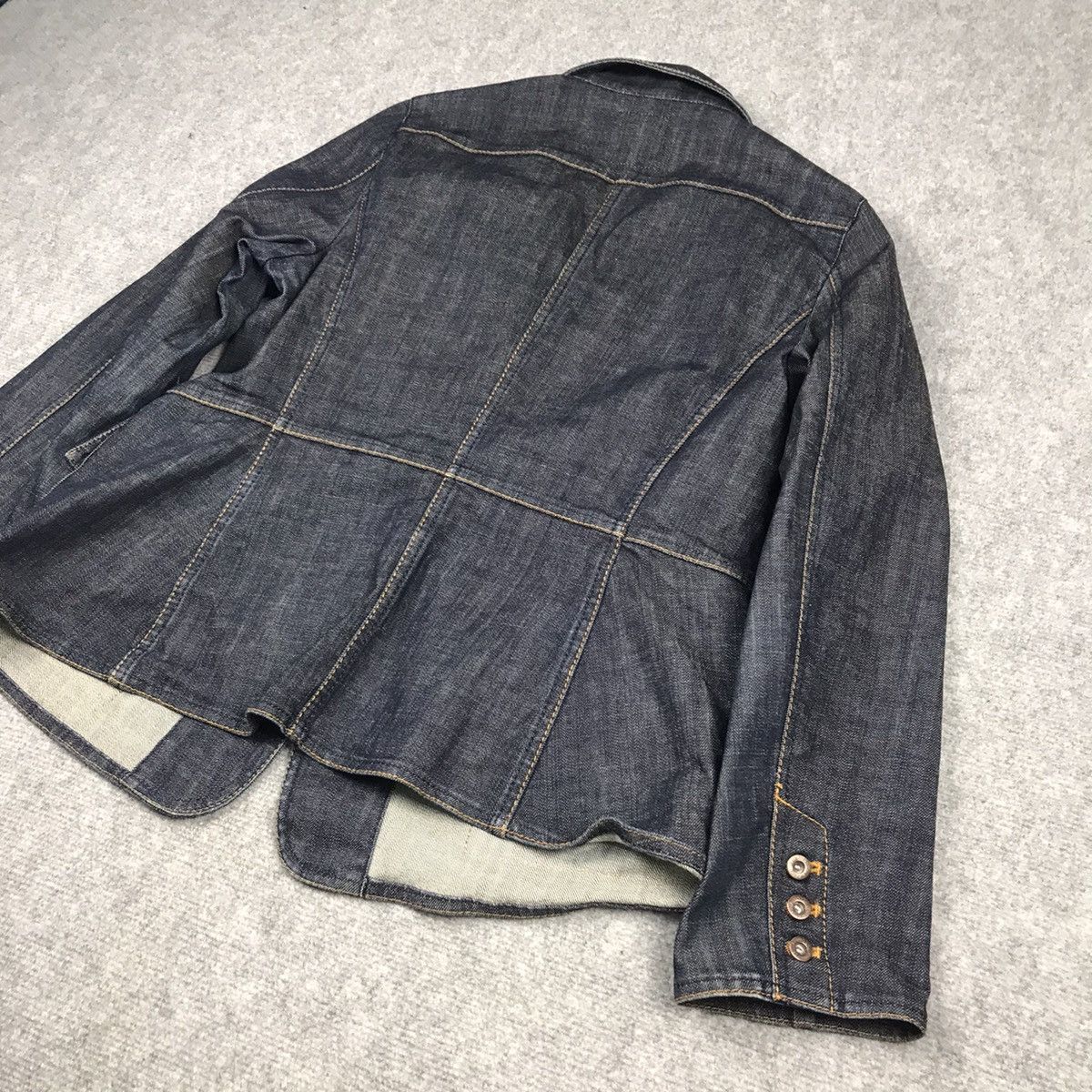 Japanese Brand KOMIKYOKU DENIM JACKET Size M / US 6-8 / IT 42-44 - 9 Thumbnail