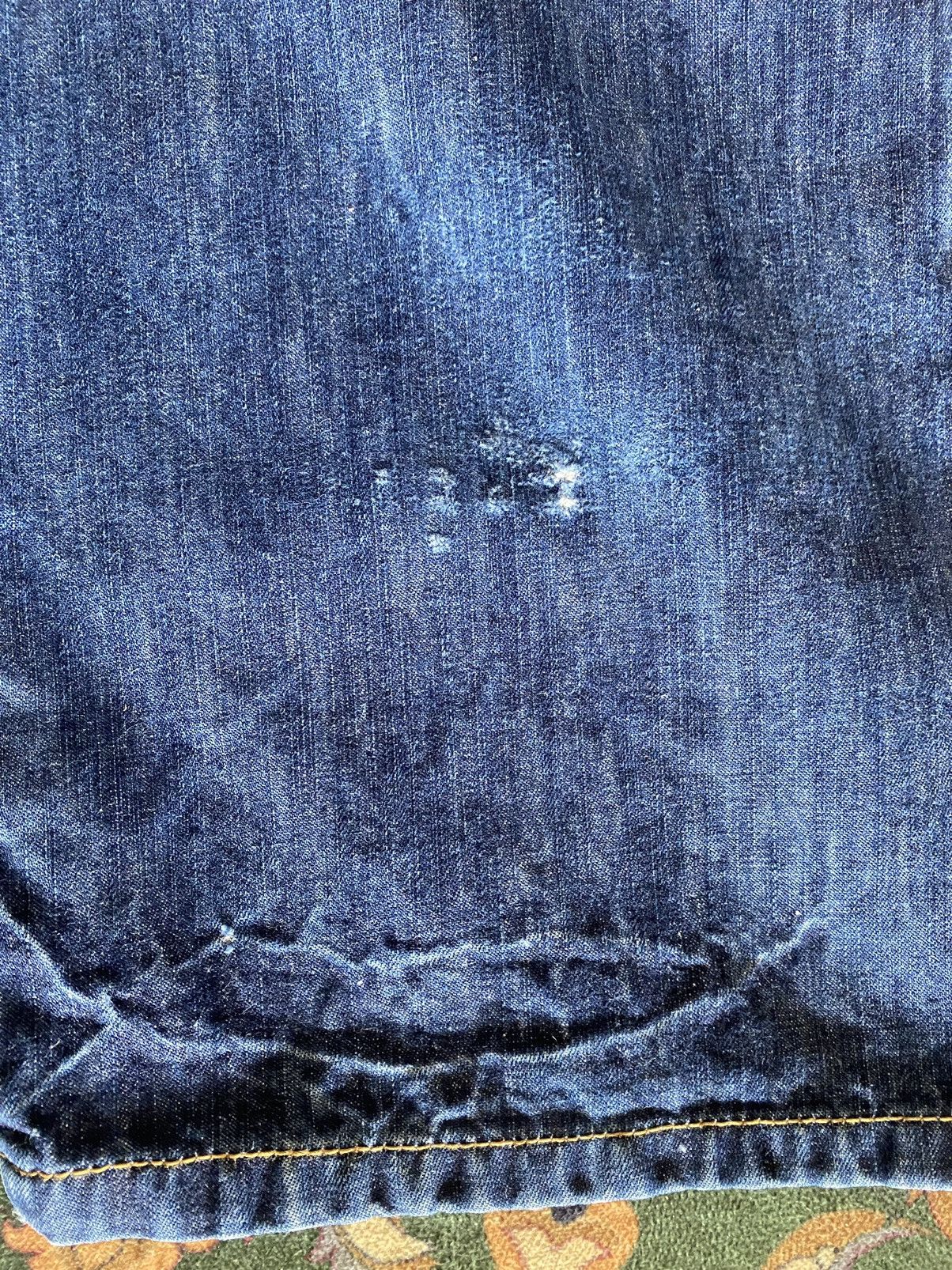 Japanese Brand Vintage GEGRGE Distressed Denim Pant Size US 32 / EU 48 - 14 Thumbnail