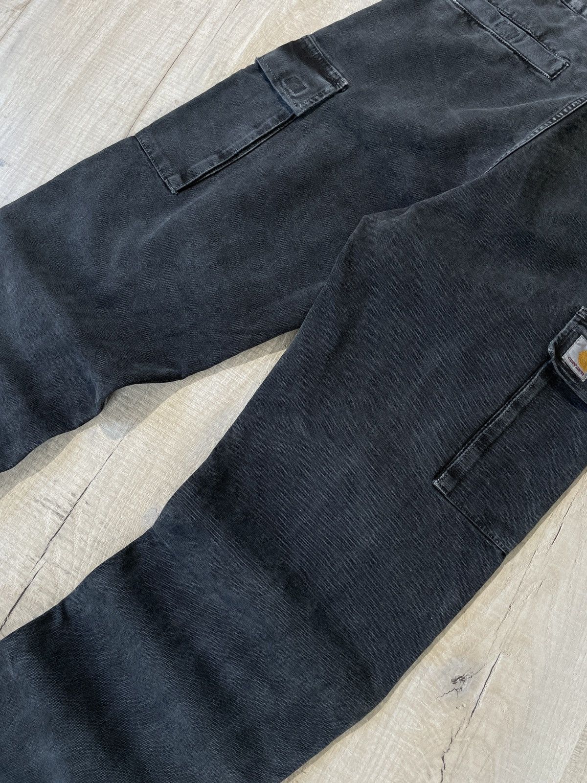 Carhartt × Vintage CARHARTT WIP BOXY LOGO KEYTO CARGO GARMENT PANTS Size US 28 / EU 44 - 3 Thumbnail