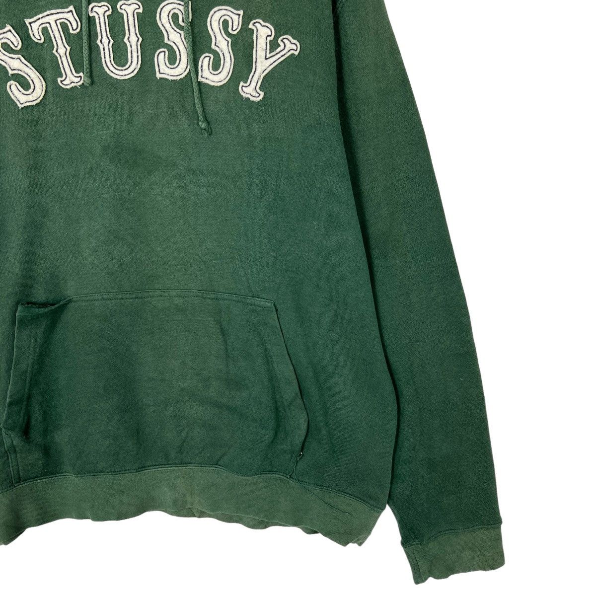Stussy 🔥 1990s STUSSY SPELL OUT BIG LOGO HOODIES JUMPER Size US M / EU 48-50 / 2 - 4 Thumbnail