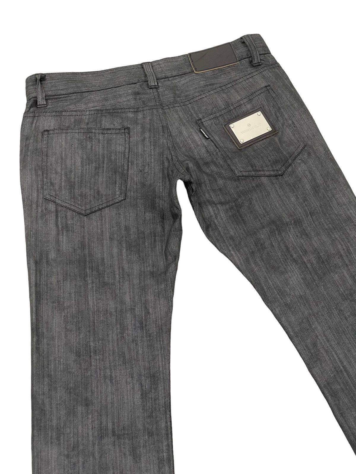 Hysteric Glamour Herringbones Slim Jeans Tornado Mart Coating Low Rise 6🟦0 Grailed