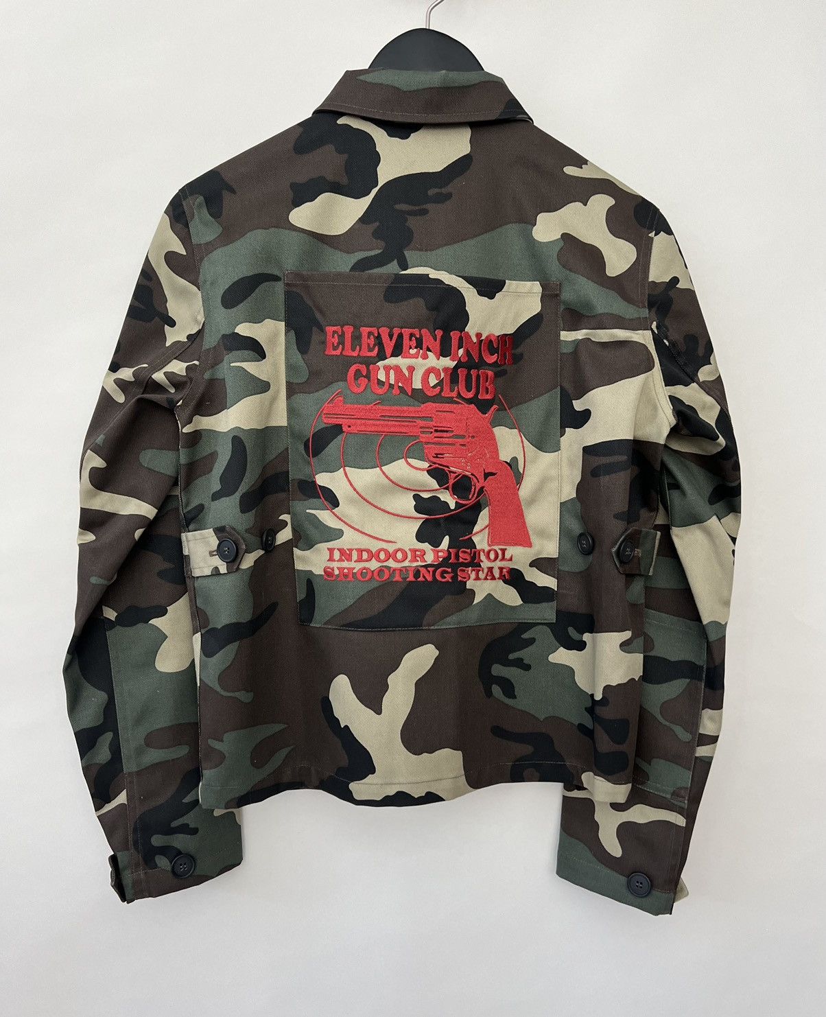 image of Vetements Fw17 Eleven Inch Gun Club Camo Jackets in Camouflage, Men's (Size Small)