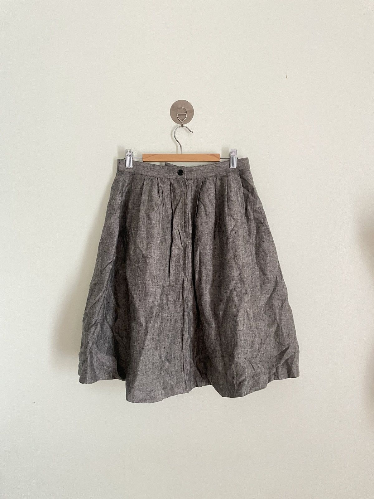 image of Margaret Howell Pleated Skirt in Unspecified, Women's (Size 26)