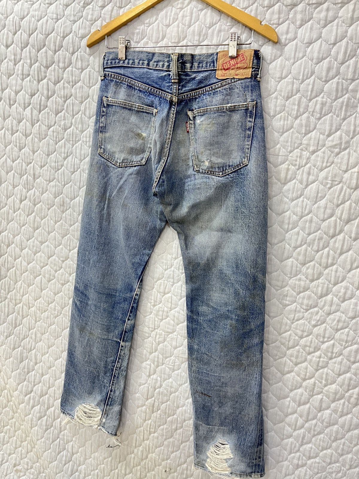 Denime (Uuuu)🔥💣 ARCHIVE DENIME JAPAN JEANS Size US 30 / EU 46 - 7 Thumbnail