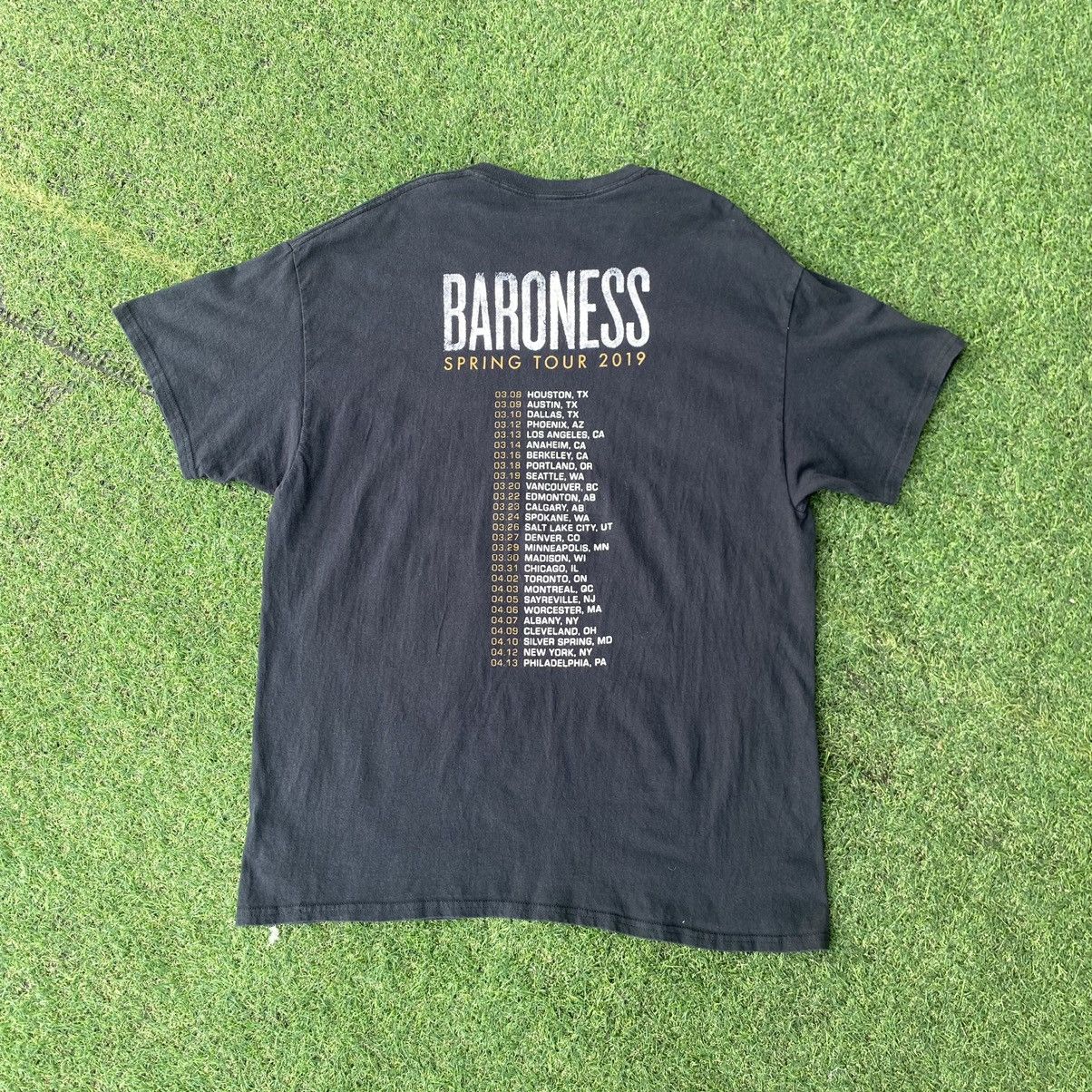 Band Tees Faded Barones American Heavy Metal Band ERD GRUNGE TSHIRT Size US XL / EU 56 / 4 - 3 Thumbnail