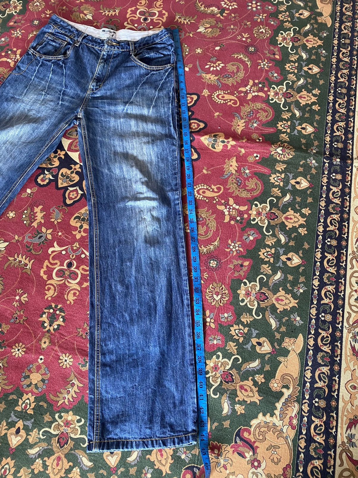 Japanese Brand Vintage GEGRGE Distressed Denim Pant Size US 32 / EU 48 - 20 Thumbnail