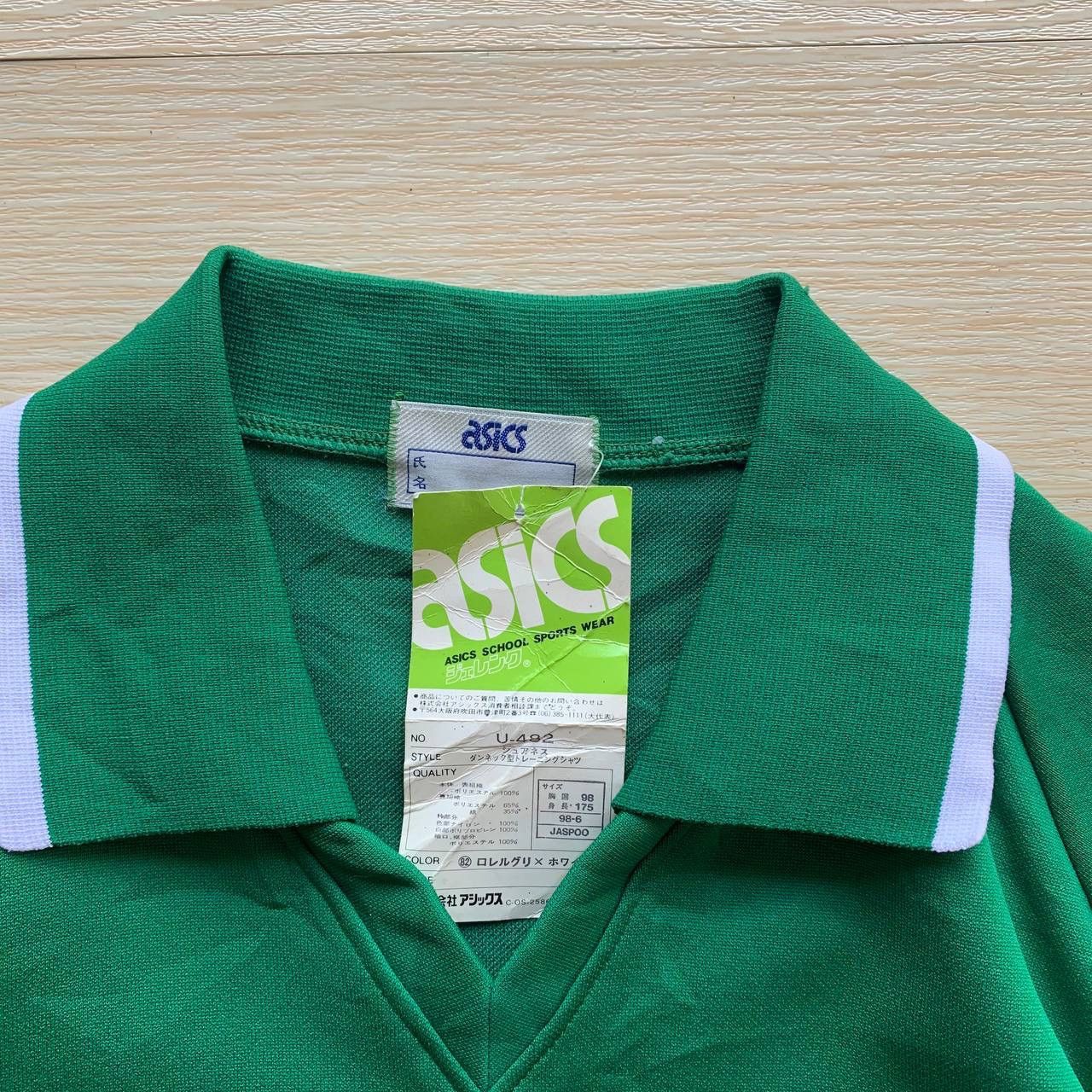Asics × Japanese Brand × Vintage 🚨FINAL DROP🚨 ASICS RETRO COLLAR SPORTS WEAR Size US M / EU 48-50 / 2 - 7 Thumbnail