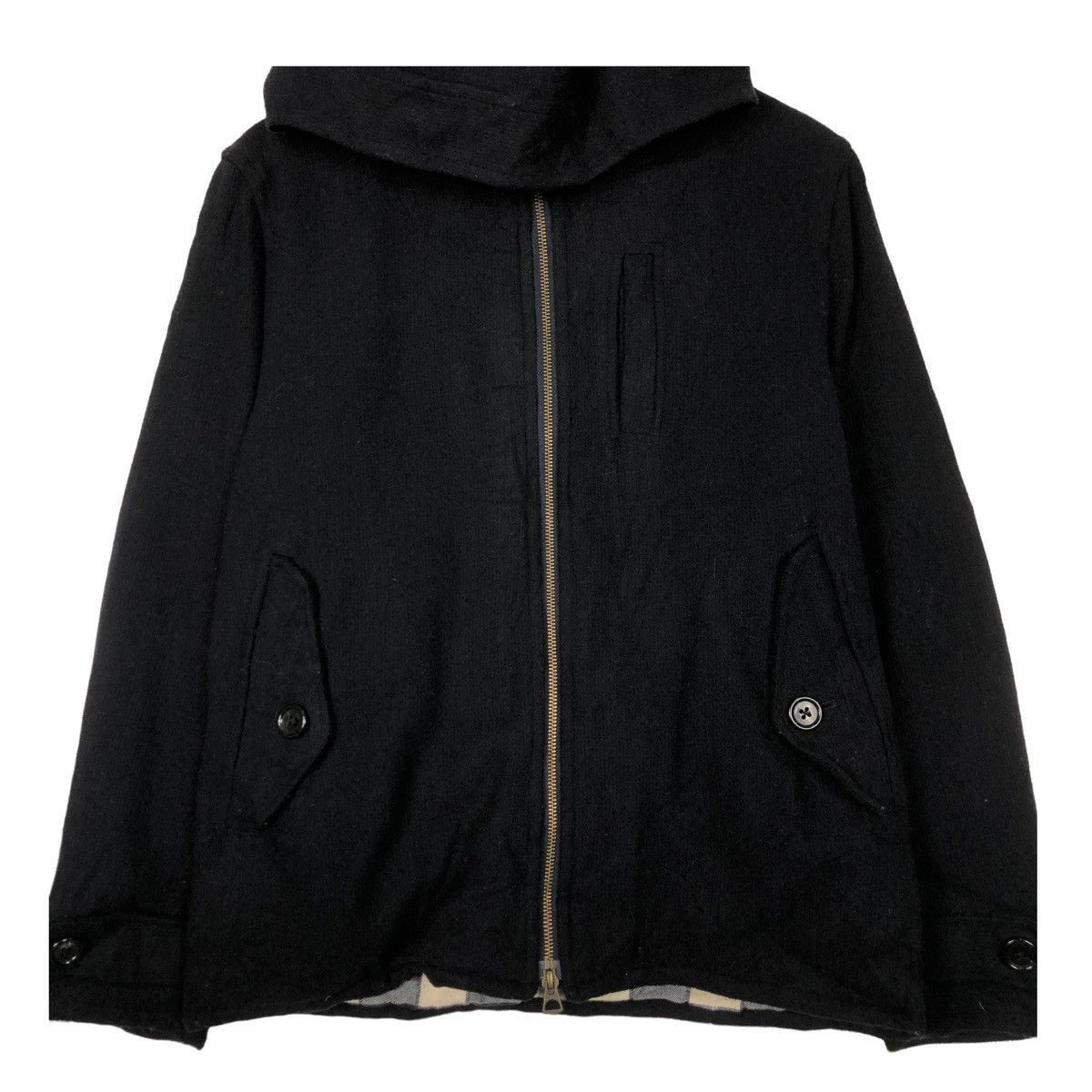 Japanese Brand × Johnbull × KOJIMA GENES 💥JOHNBULL JAPAN WOOL ZIPPER HOODIE JACKET Size US L / EU 52-54 / 3 - 6 Thumbnail