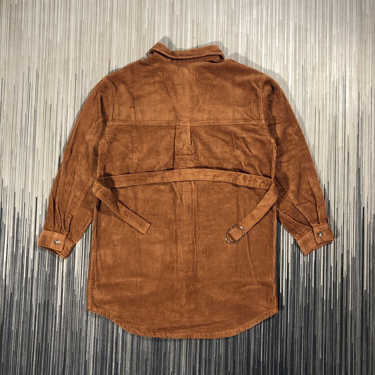 Stussy × Vintage (6) Stussy Parka Rust Corduroy Coats Size M / US 6-8 / IT 42-44 - 2 Thumbnail