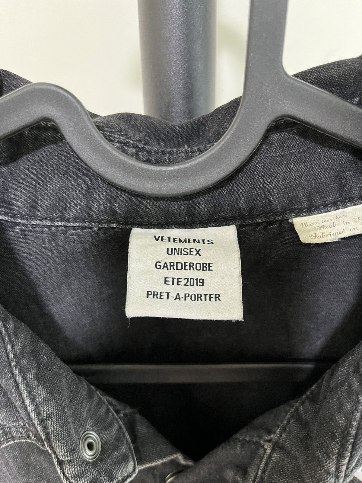 Vetements VETEMENTS Shirt Size US M / EU 48-50 / 2 - 4 Thumbnail