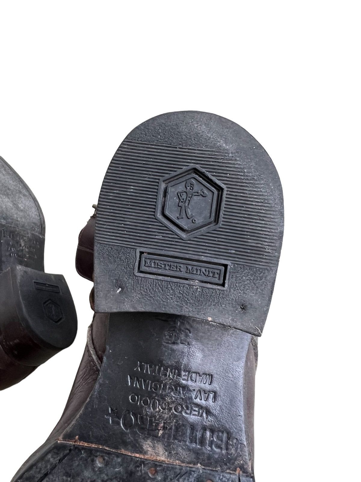 Buttero OG Buttero 🇮🇹 Carpe Diem Side Zipper Leather Combat Boots Size US 8.5 / EU 41-42 - 12 Thumbnail