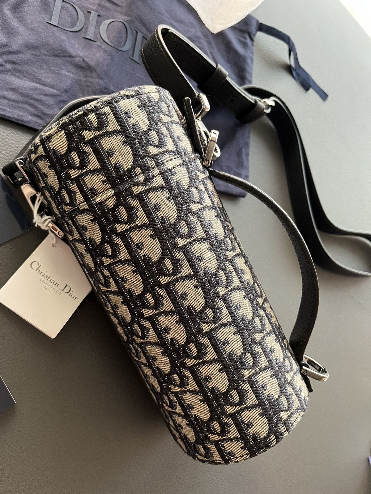 Dior Rare Brand New Limited Edition Oblique Roller Saddle Bag Size ONE SIZE - 15 Thumbnail