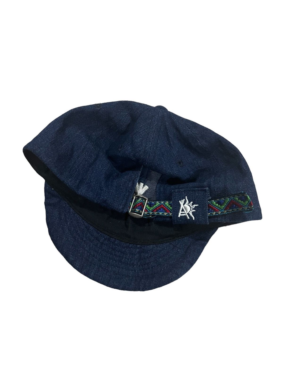 Arc'teryx Go Slow Caravan 🇯🇵 Indigo Dye Short Brim Adjustable Cap Size ONE SIZE - 6 Thumbnail