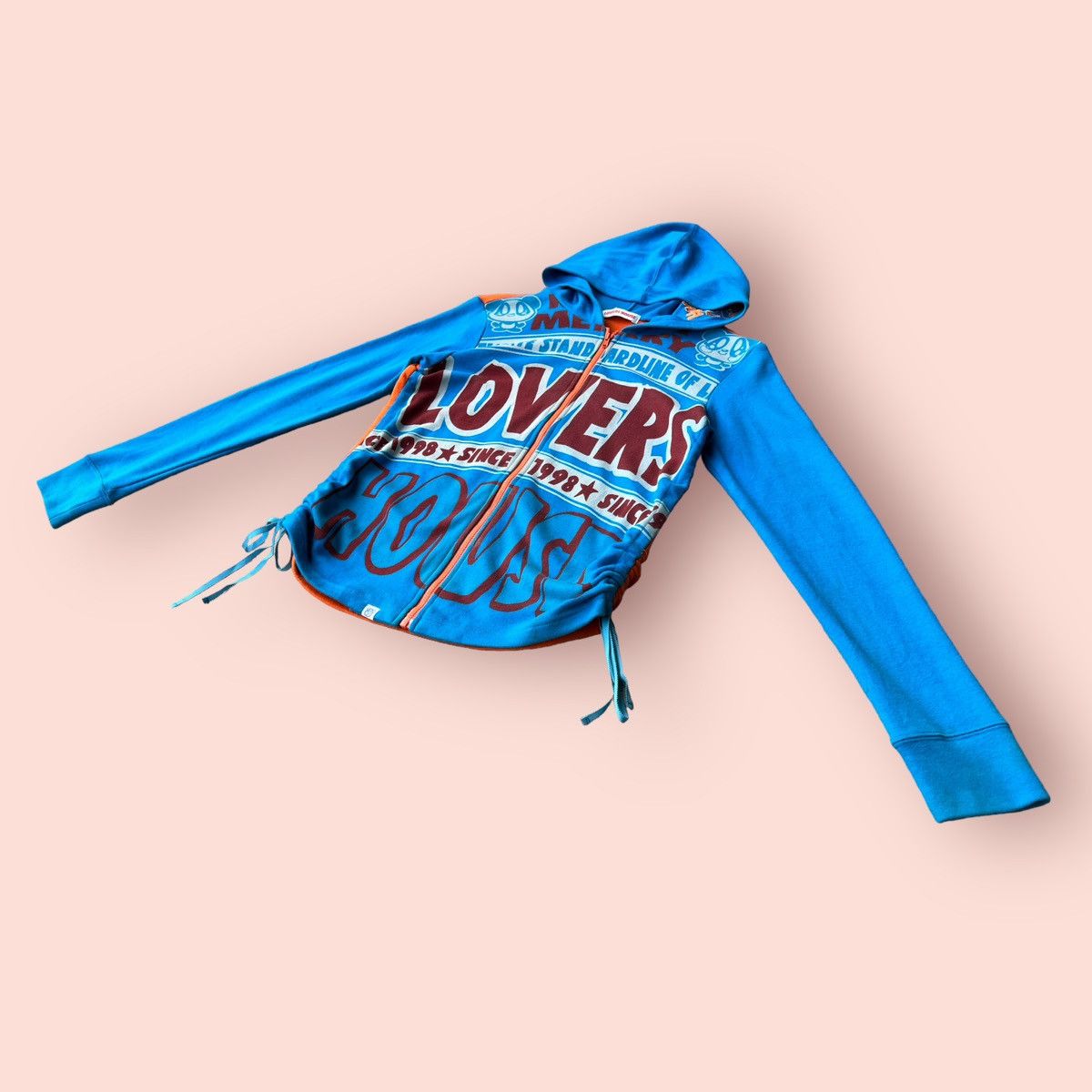 Hysteric Glamour × Japanese Brand VINTAGE LOVERS HOUSE HOODIE JACKET Size M / US 6-8 / IT 42-44 - 13 Thumbnail