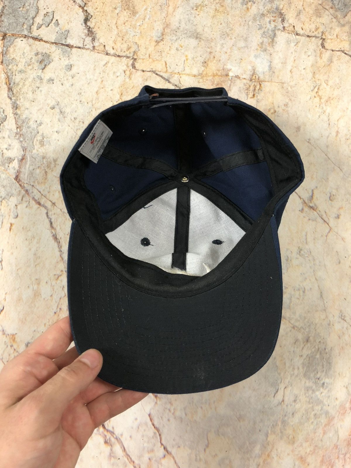Nike × Vintage Nike vintage rare big logo hat cap Size ONE SIZE - 5 Thumbnail