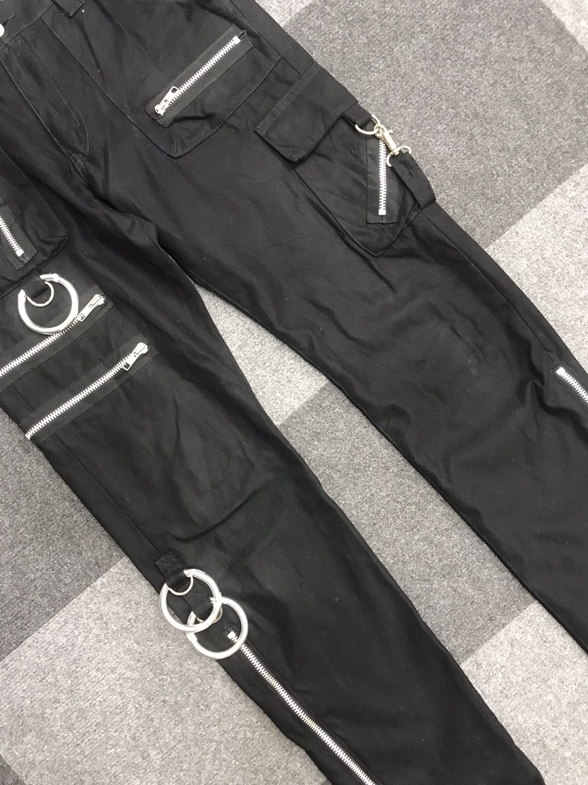 Japanese Brand SEXY DINAMITE PUNK Seditionaries Streetwear Multipocket Pant Size US 30 / EU 46 - 3 Thumbnail