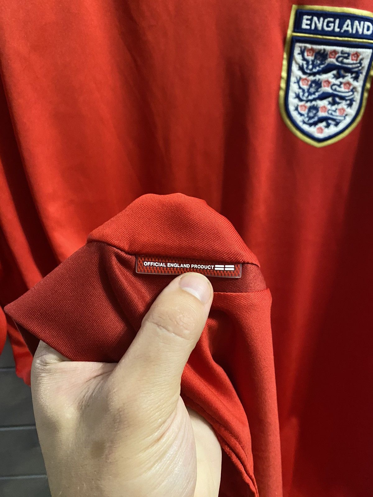 Umbro Rare Vintage Soccer Jersey England 2006-2008 Umbro. Football Size US XL / EU 56 / 4 - 7 Thumbnail