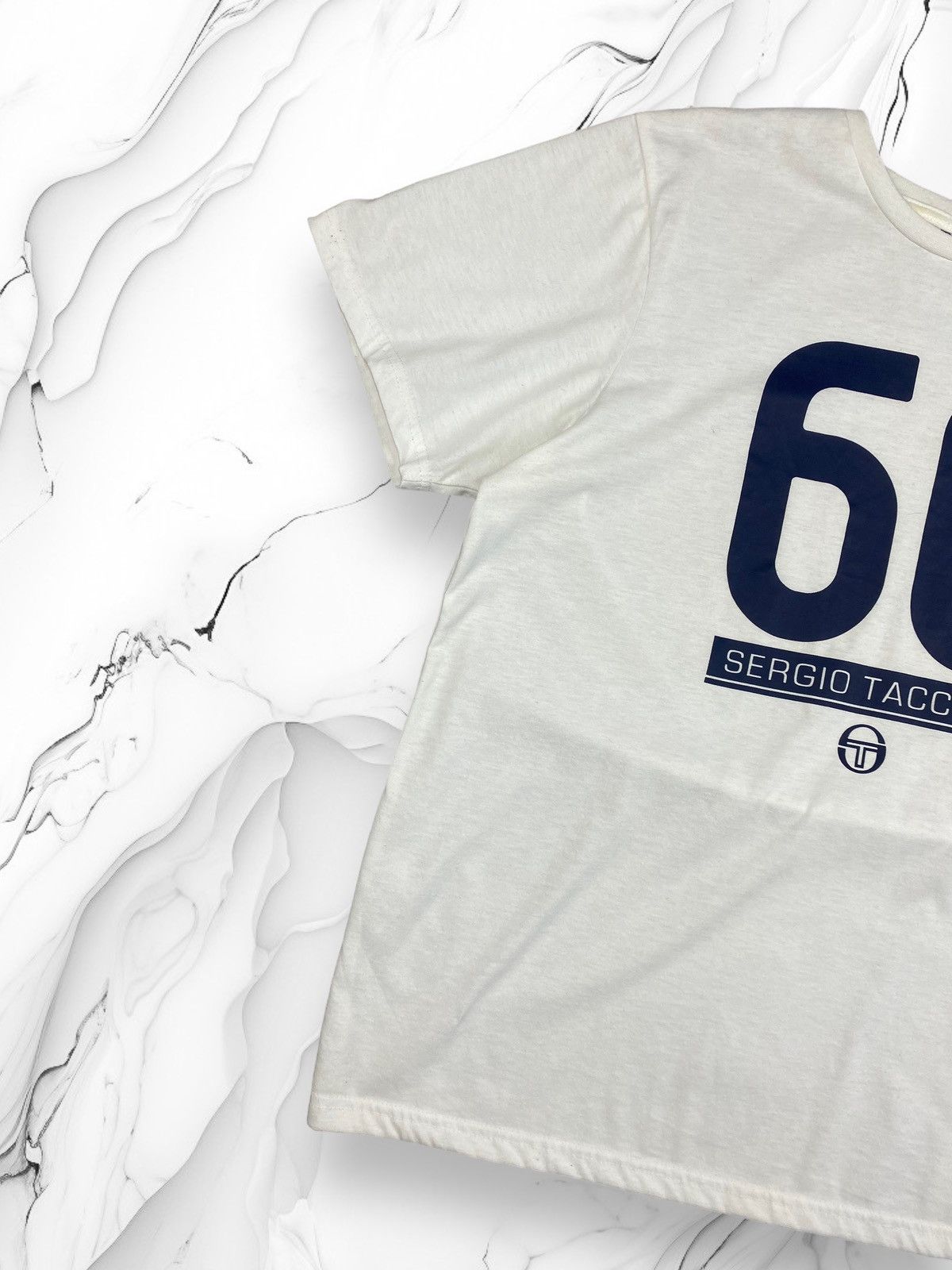 Sergio Tacchini × Vintage Vintage Sergio Tacchini T Shirt Big Logo Travis kanye Style Size US L / EU 52-54 / 3 - 2 Thumbnail
