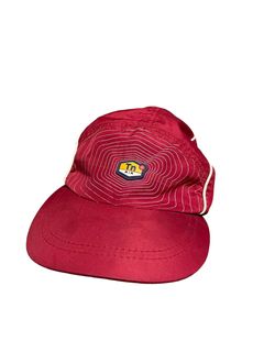 Red nike tn store hat