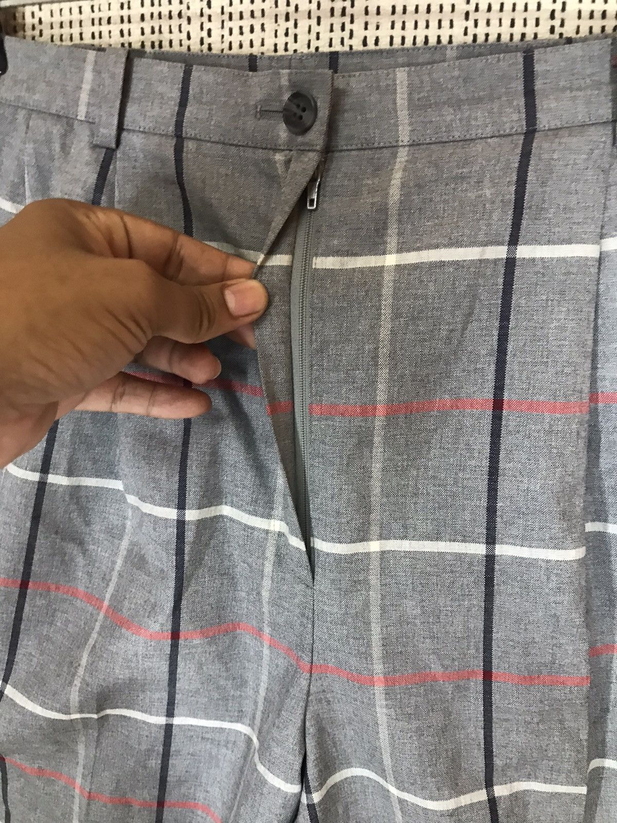 Burberry × Vintage ‼️VINTAGE BURBERRY NOVA CHECK CASUAL PANT NICE DESIGN‼️ Size US 32 / EU 48 - 3 Thumbnail