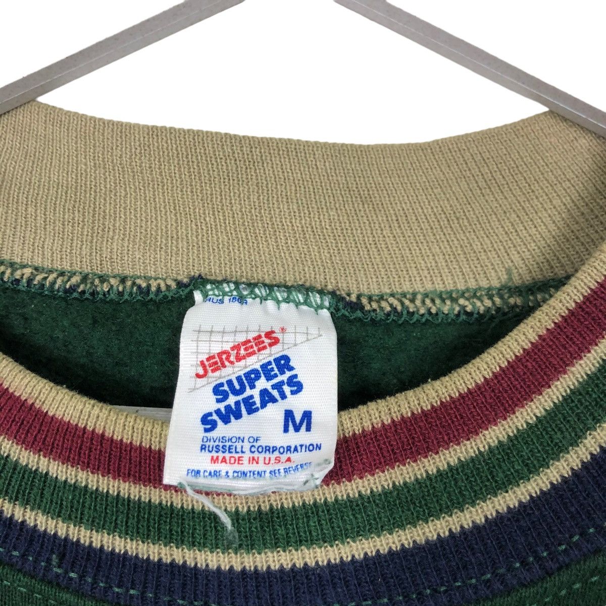 Vintage 💥90s CAPE COD USA EMBROIDERED LOGO RINGER CREWNECK Size US M / EU 48-50 / 2 - 8 Thumbnail