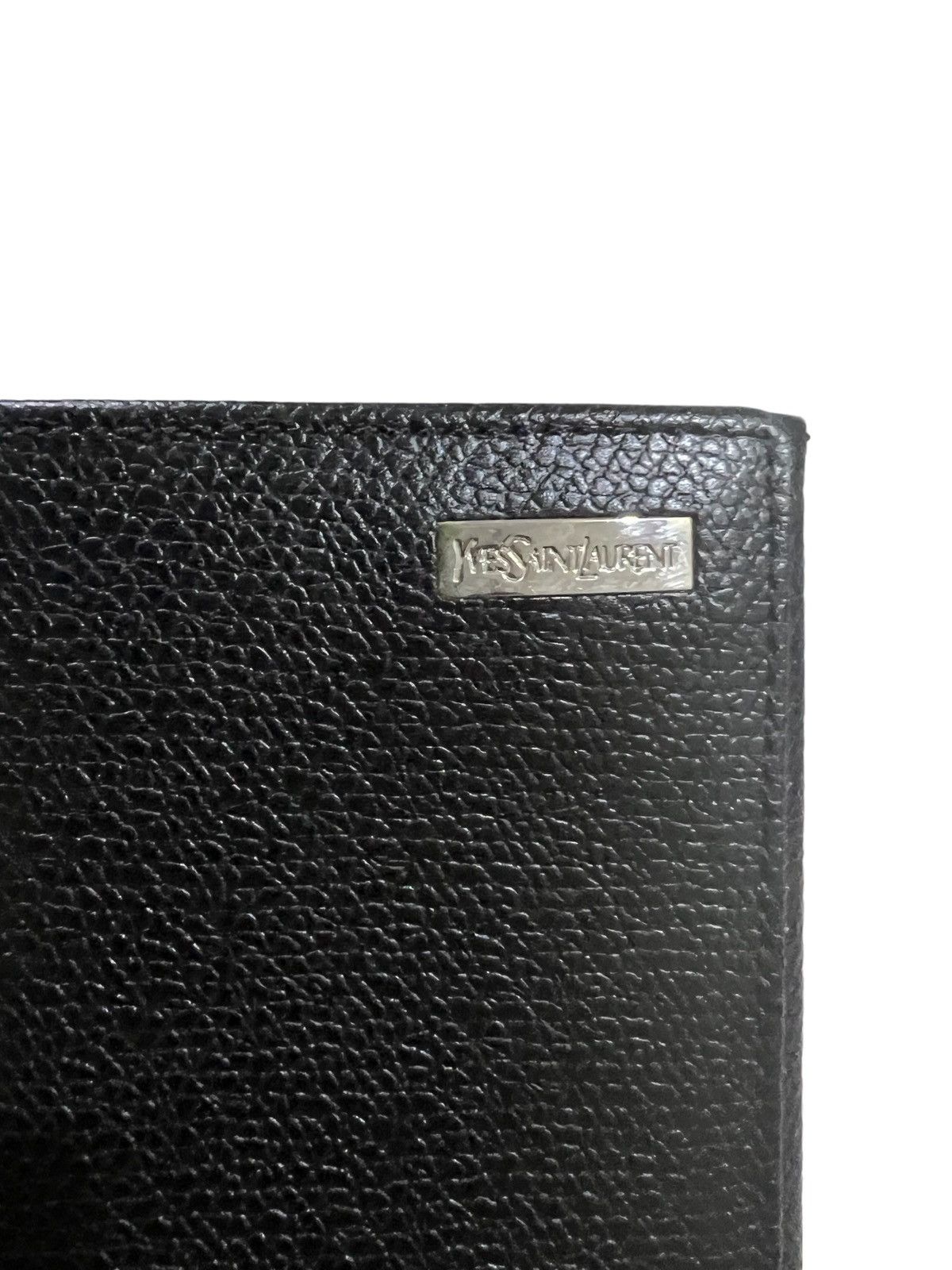 Yves Saint Laurent Yves Saint Lauren Paris Bifold Minimal Leather Long Wallets Size ONE SIZE - 1 Thumbnail