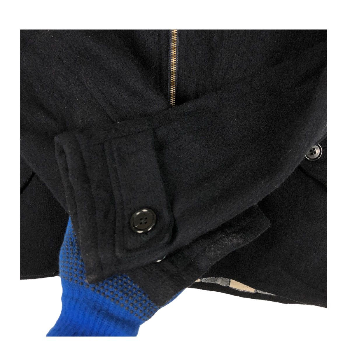 Japanese Brand × Johnbull × KOJIMA GENES 💥JOHNBULL JAPAN WOOL ZIPPER HOODIE JACKET Size US L / EU 52-54 / 3 - 7 Thumbnail