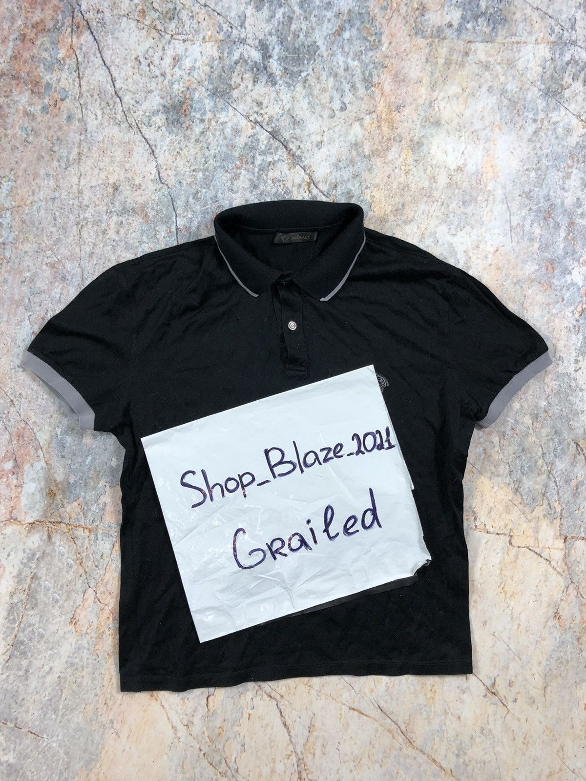 Versace Versace black polo Size US XS / EU 42 / 0 - 3 Thumbnail