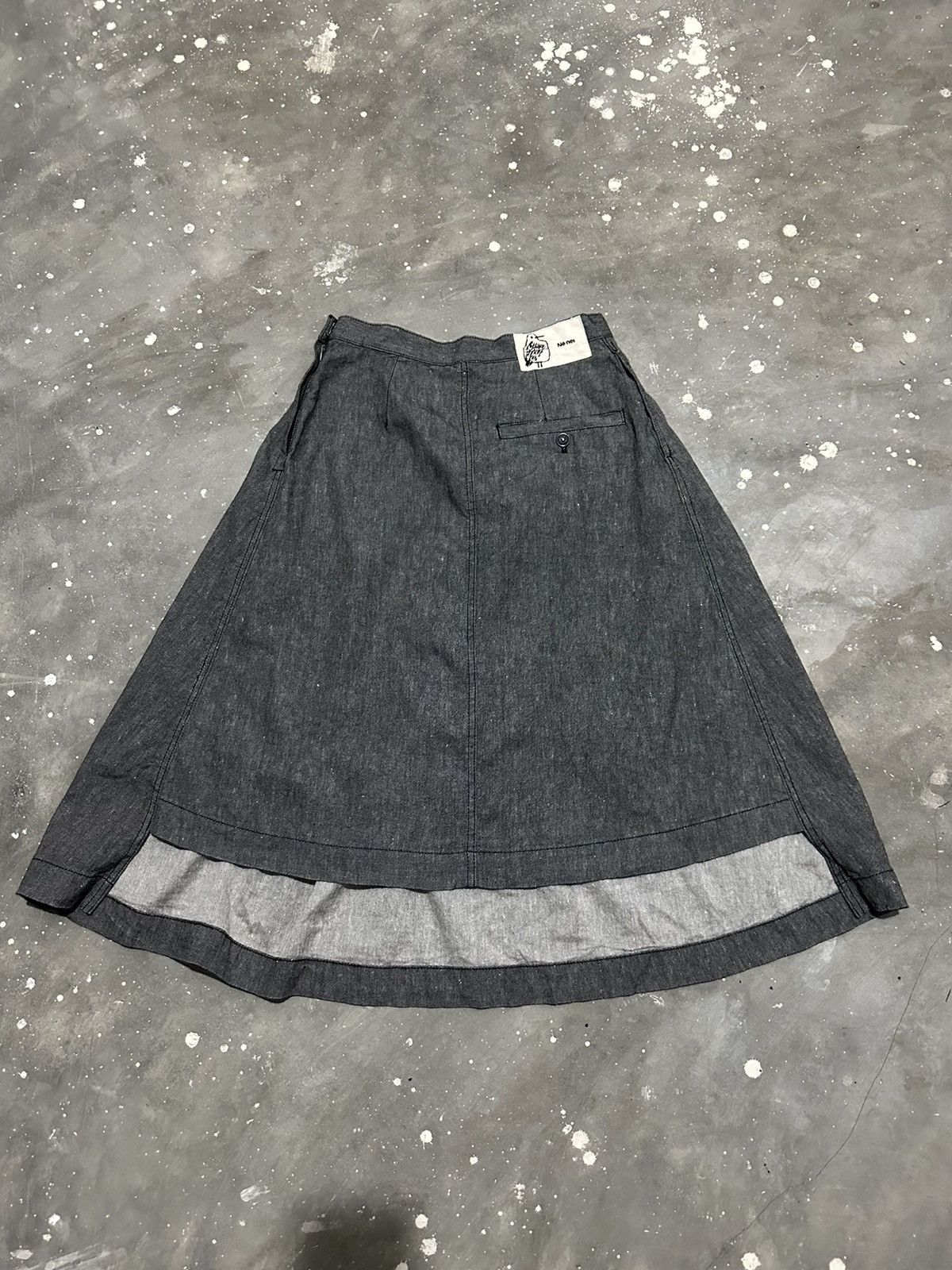 Ne-Net Ne net Issey Miyake Asymmetric Skirt Size 27" / US 4 / IT 40 - 9 Thumbnail
