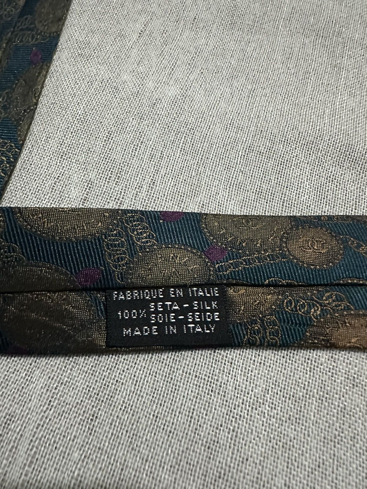 Chanel × Vintage Vintage Chanel Tie Size ONE SIZE - 4 Thumbnail