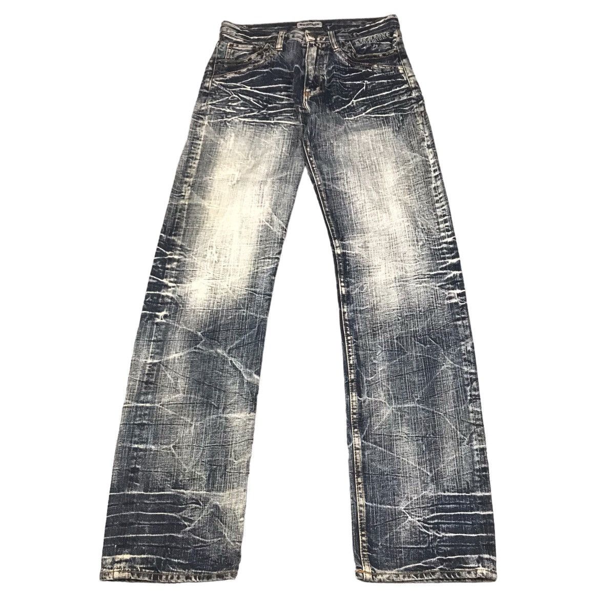 Japanese Brand FLARE JEANS🔥SIRMIONE FADED DENIM PANTS Size US 28 / EU 44 - 1 Thumbnail