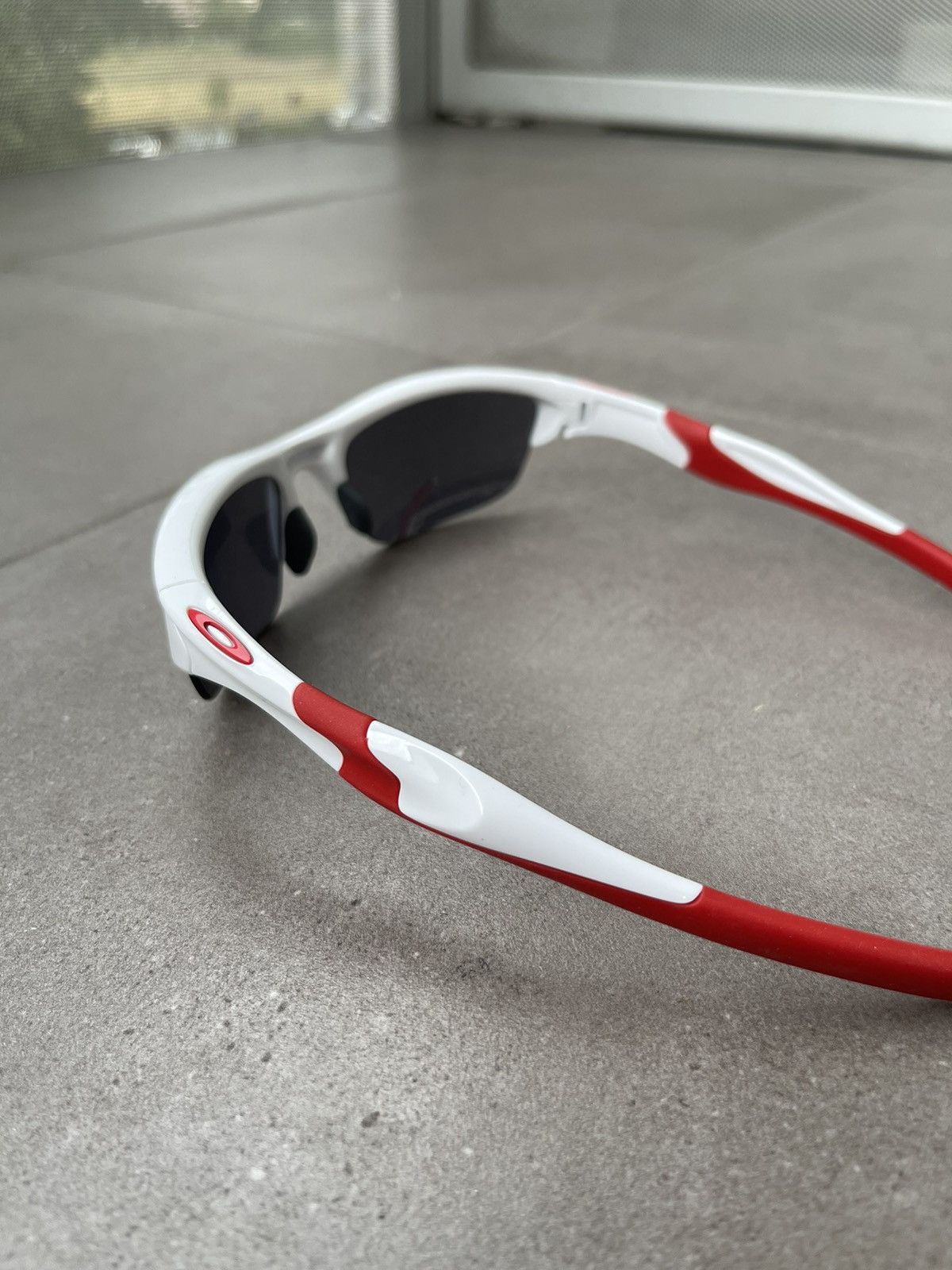 Oakley Oakley OO9144-17 "HALF JACKET 2.0" White Red Sunglasses Size ONE SIZE - 7 Thumbnail