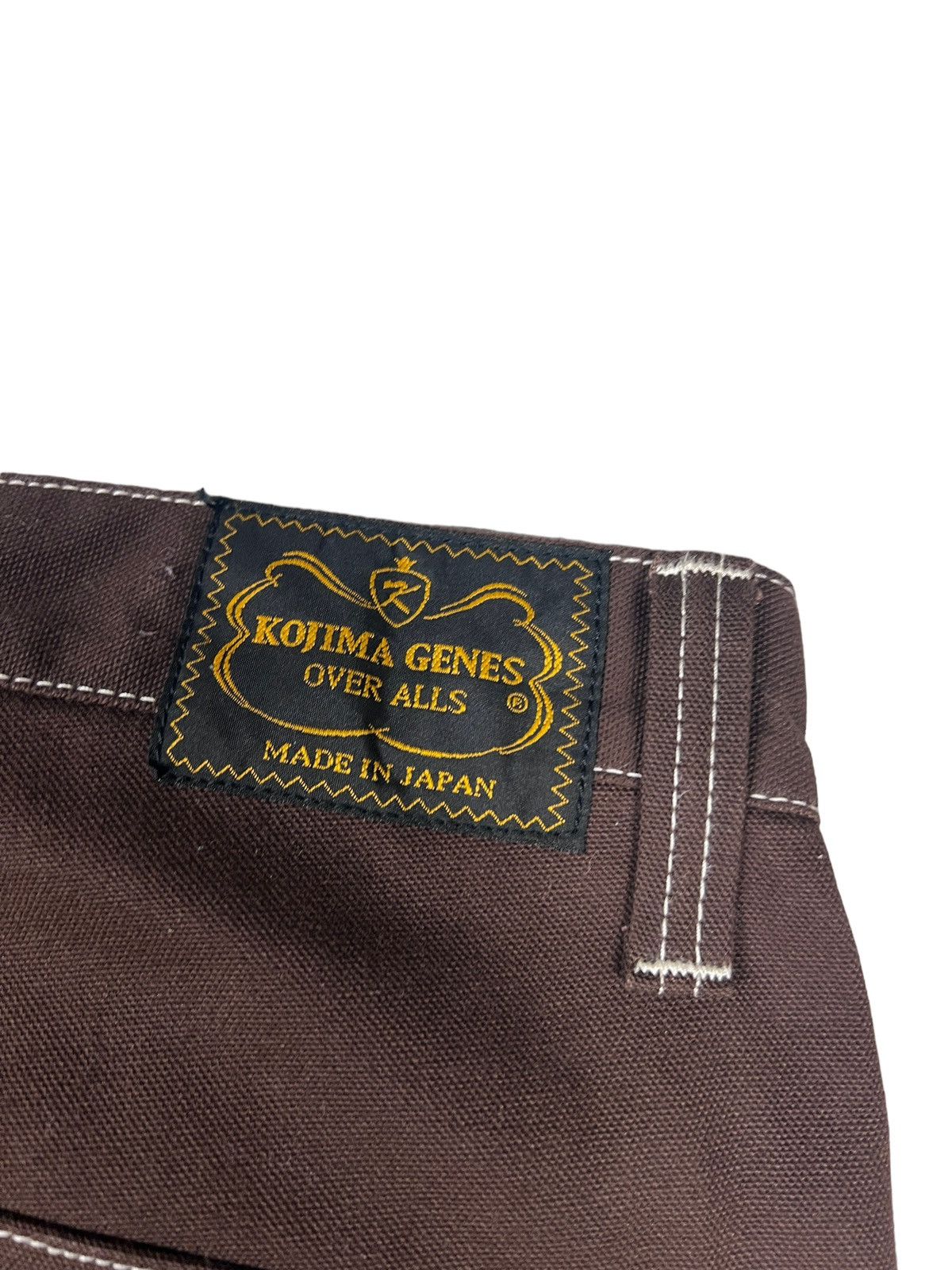 KOJIMA GENES Kojima Genes Two Tone Duck Canvas Carpenter Pants Size US 37 - 10 Thumbnail