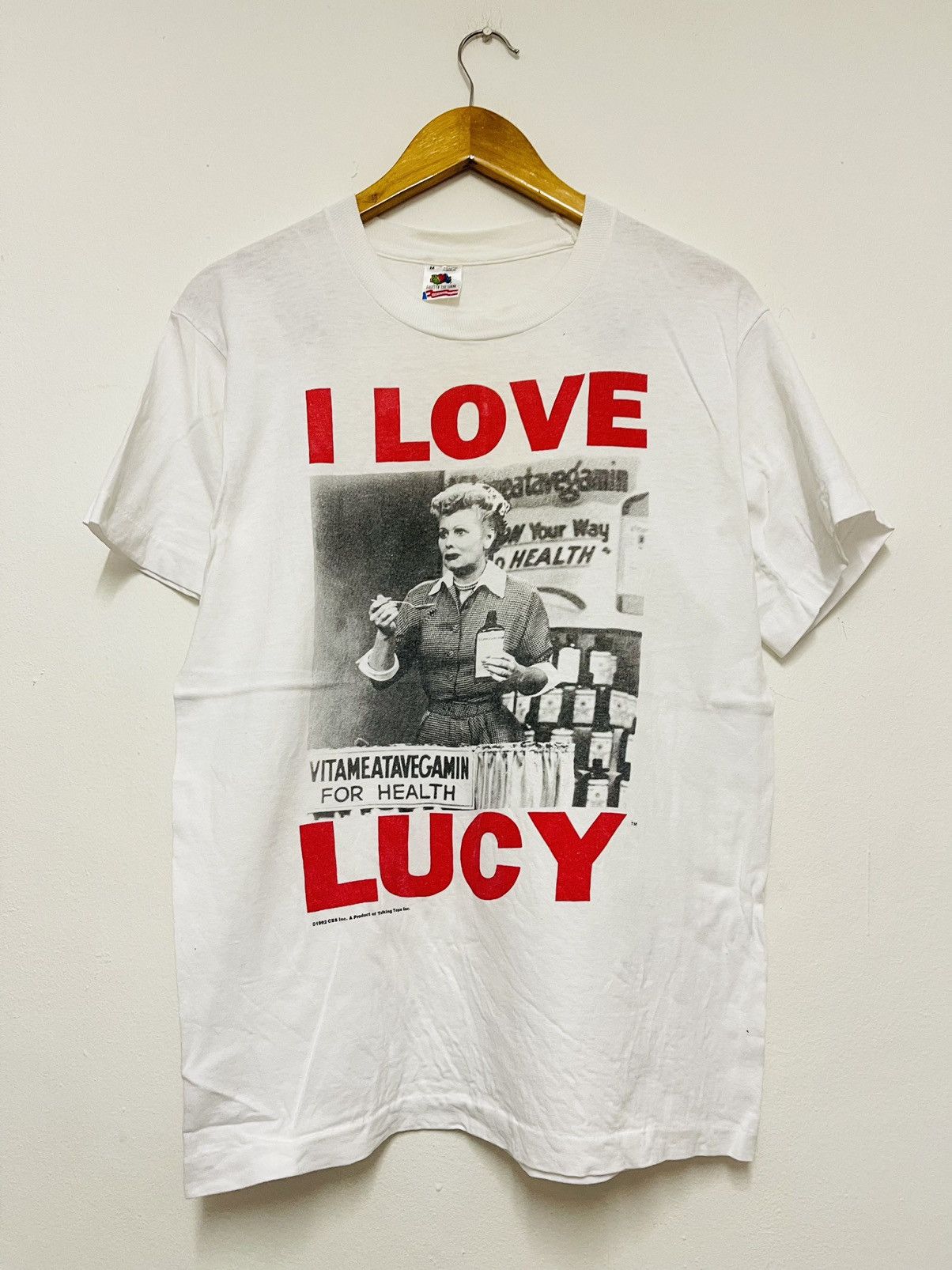 Vintage 90s Lucy 1992 T-Shirt Movie Film