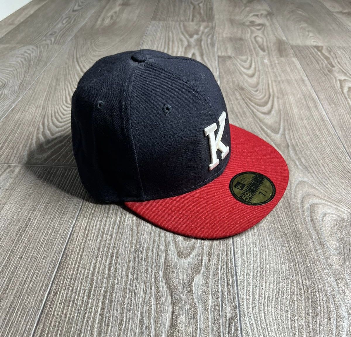 Kith × New Era KITH x New Era K Cap Navy 7 1/8, 56,8cm, for small