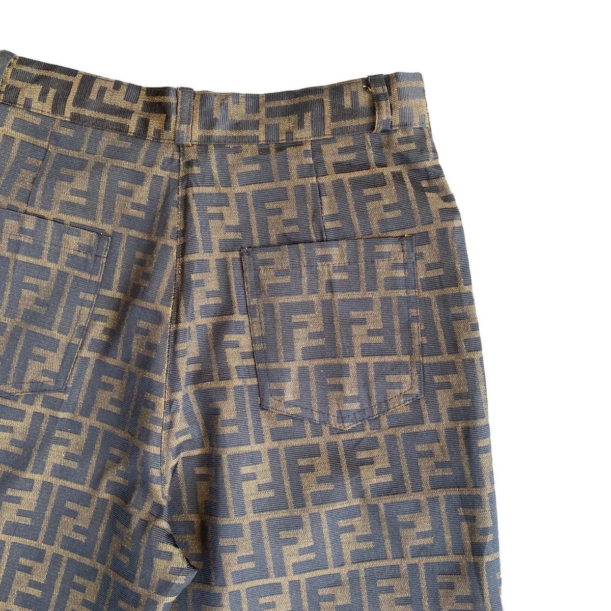 Fendi Vintage Fendi Zucca Monogram Pants Size 26" / US 2 / IT 38 - 11 Thumbnail