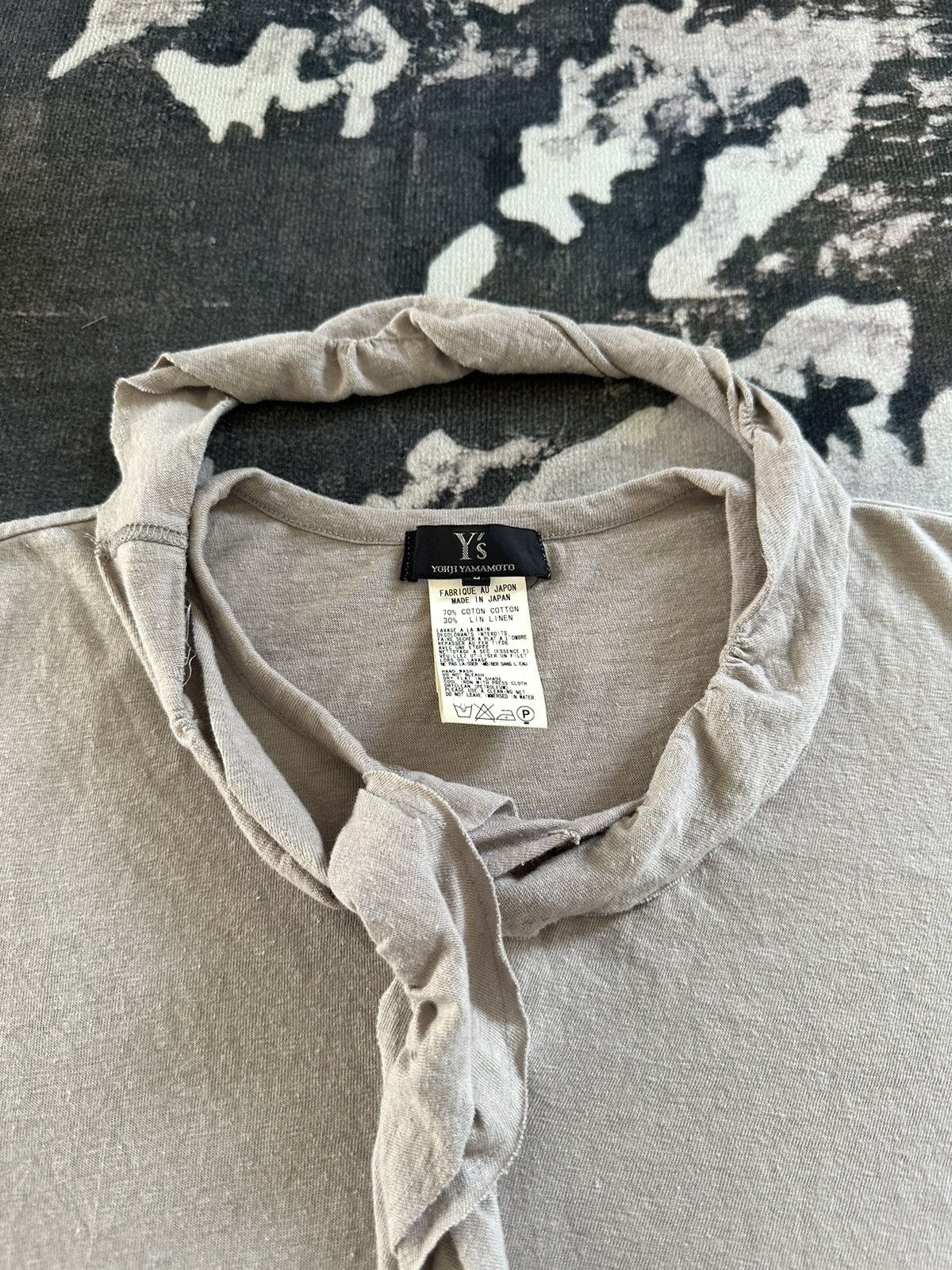 Y's × Yohji Yamamoto AW11- Y’s by Yohji Yamamoto tailored tee Size US S / EU 44-46 / 1 - 6 Thumbnail